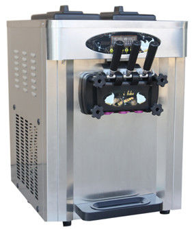 주문 3가지 맛의 아이스크림 제조기 1800W 레스토랑 소프트서브 아이스크림 제조기 온라인 제조