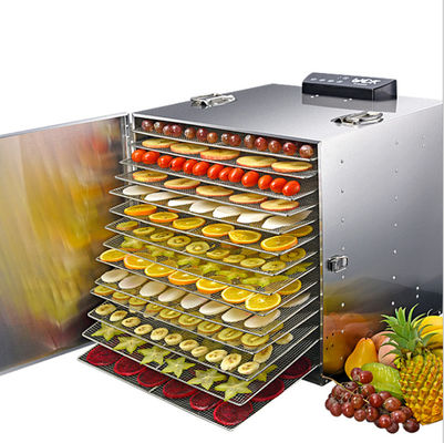 스테인레스 스틸 과일 건조기 / 산업용 식품 탈수기 판매 35~80°C