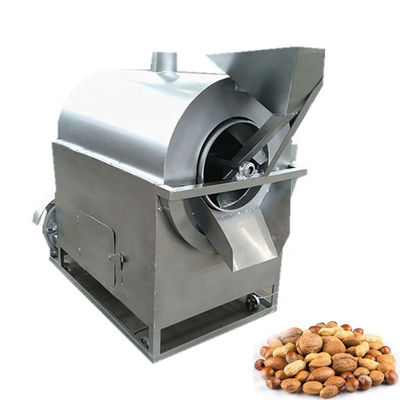자동 상용 소아콩 피스타치오 굽기 기계 25-500kg/h