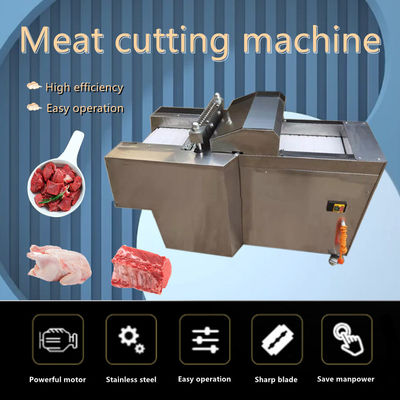 돼지고기 Dicer 냉동 고기 닭고기 도살 장비 자동 고기 절단 기계 220V
